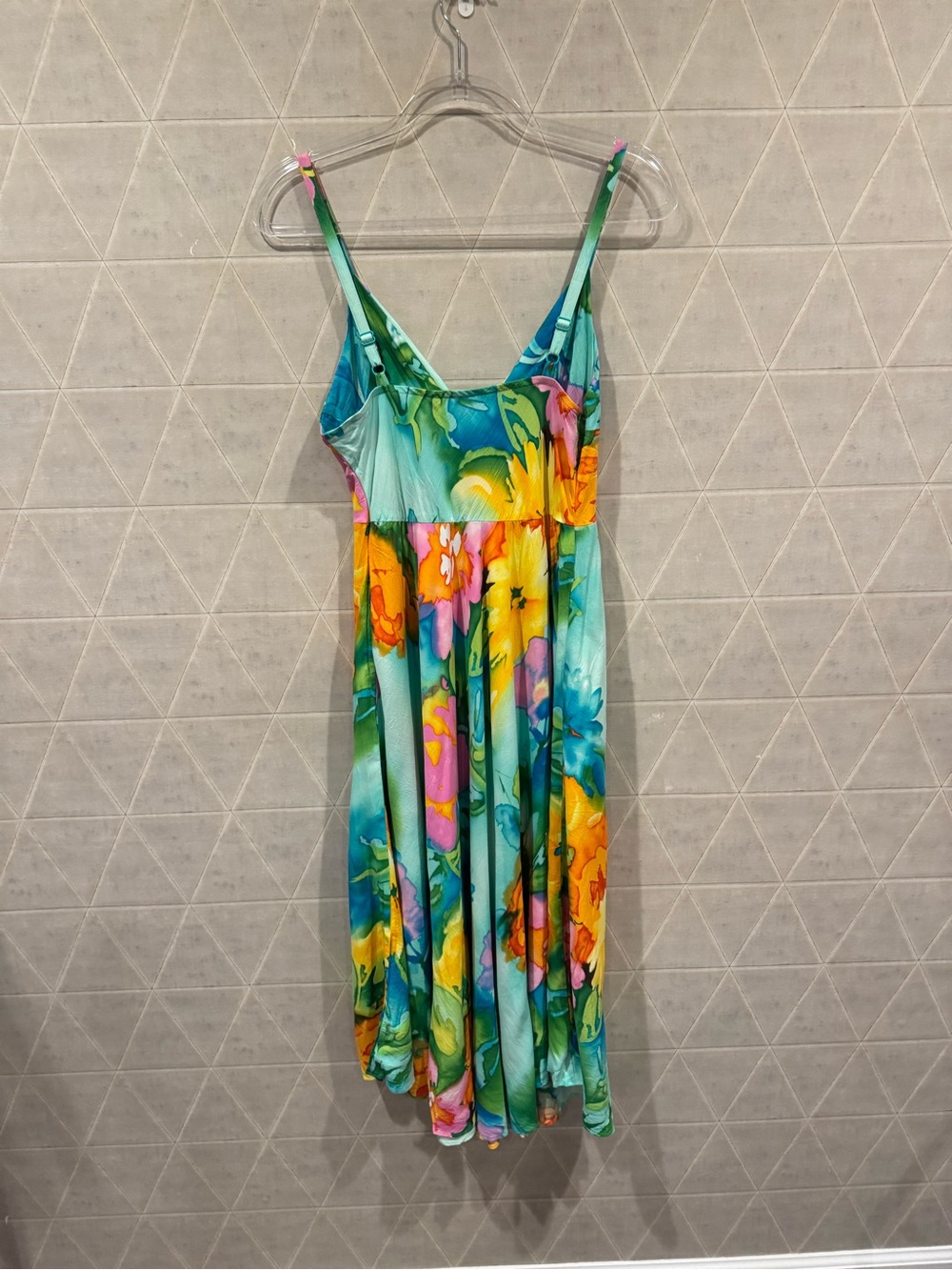 JAMS WORLD Hawaii Dress Tropical Floral Dreamland Sleeveless M - Picture 3 of 9